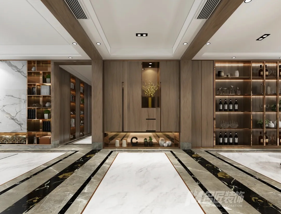 裝修公司室內(nèi)家居收納-玄關