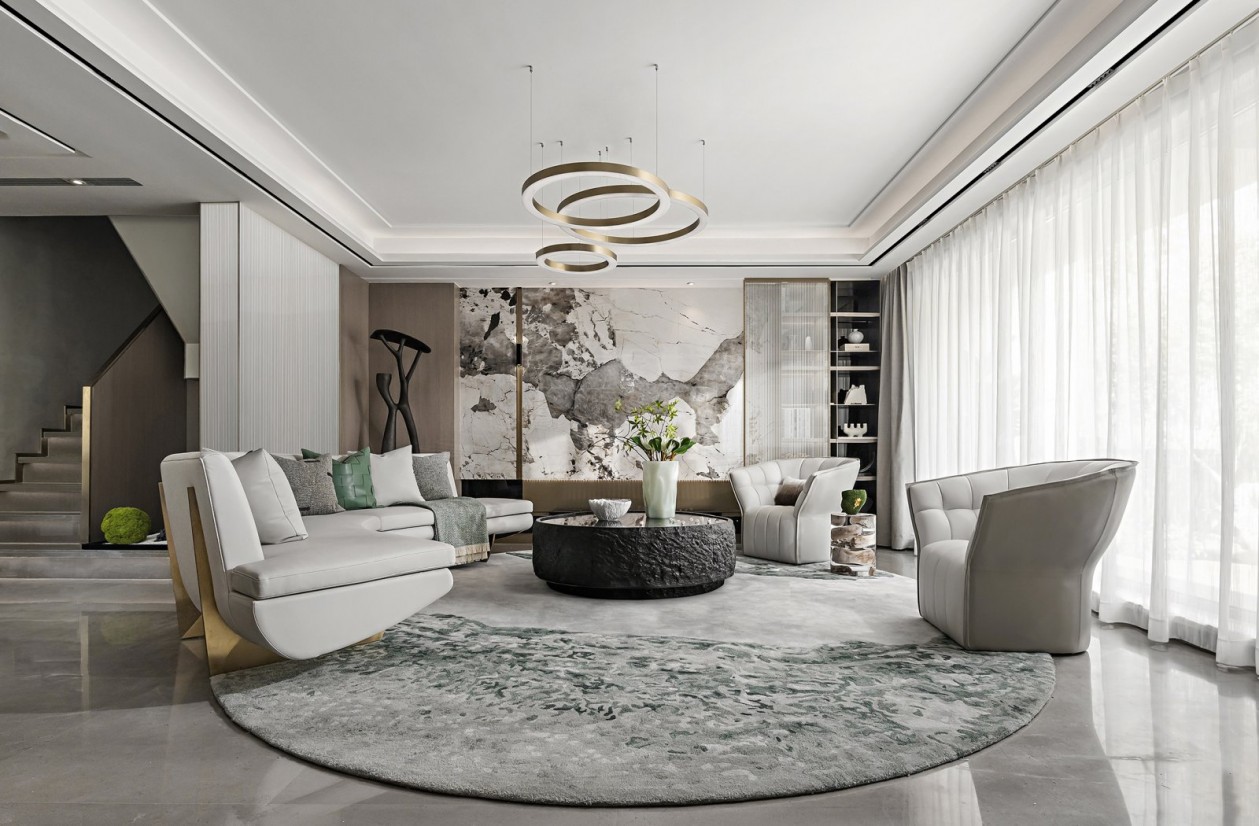 現(xiàn)代簡約風格室內(nèi)設計家裝案例-客廳 現(xiàn)代簡約風格室內(nèi)設計家裝案例-客廳