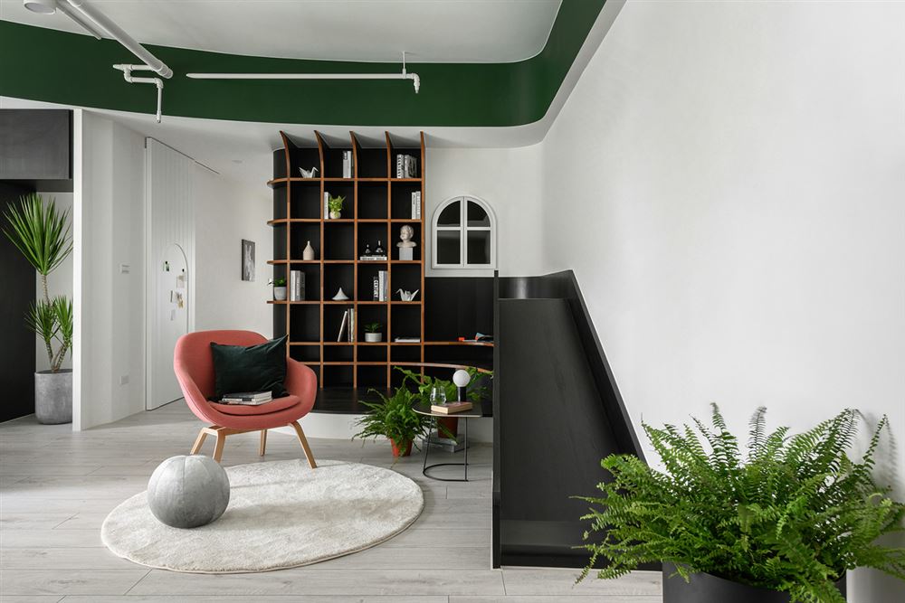 江門市江海花園歐式風(fēng)格三居室裝修案例