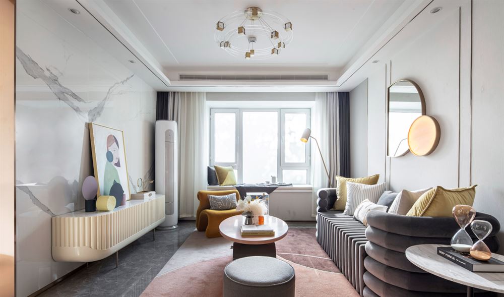 佛山市雅居樂(lè)萬(wàn)象郡現(xiàn)代簡(jiǎn)約風(fēng)格三居室裝修案例