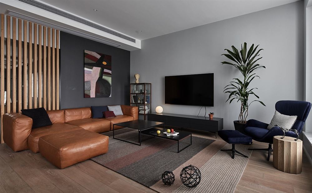 佛山市廣佛新世界花園洋房現(xiàn)代風格三居室裝修案例