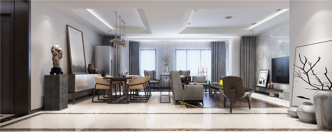 現(xiàn)代簡約風(fēng)格家裝設(shè)計(jì)室內(nèi)裝修效果圖-客餐廳 現(xiàn)代簡約風(fēng)格家裝設(shè)計(jì)室內(nèi)裝修效果圖-客餐廳