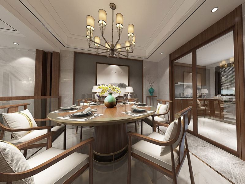 泰州市長江首府歐式風格別墅裝修案例