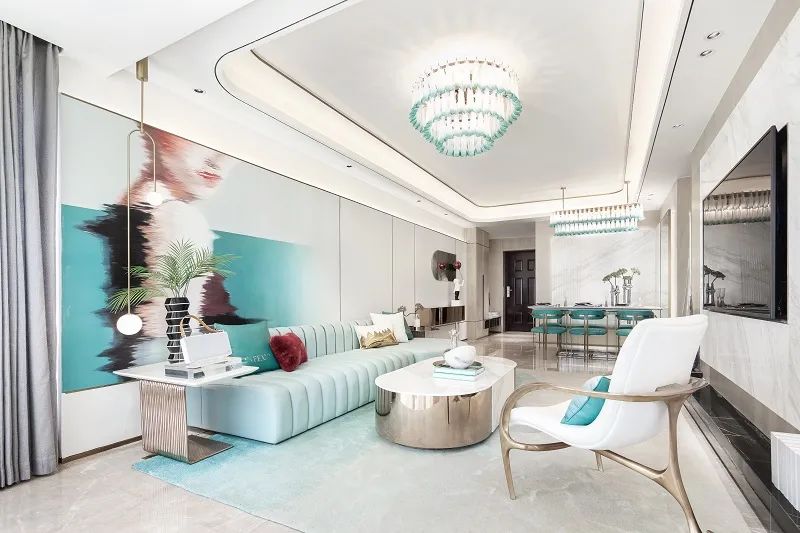 現(xiàn)代摩登風格室內(nèi)設計家裝案例-客廳 現(xiàn)代摩登風格室內(nèi)設計家裝案例-客廳