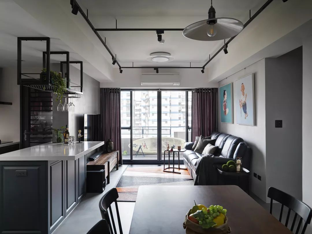 現(xiàn)代工業(yè)風風格家裝設計室內(nèi)裝修效果圖-客餐廳 現(xiàn)代工業(yè)風風格家裝設計室內(nèi)裝修效果圖-客餐廳