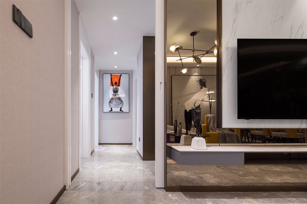 湛江市金科世家北歐風(fēng)格三居室裝修案例