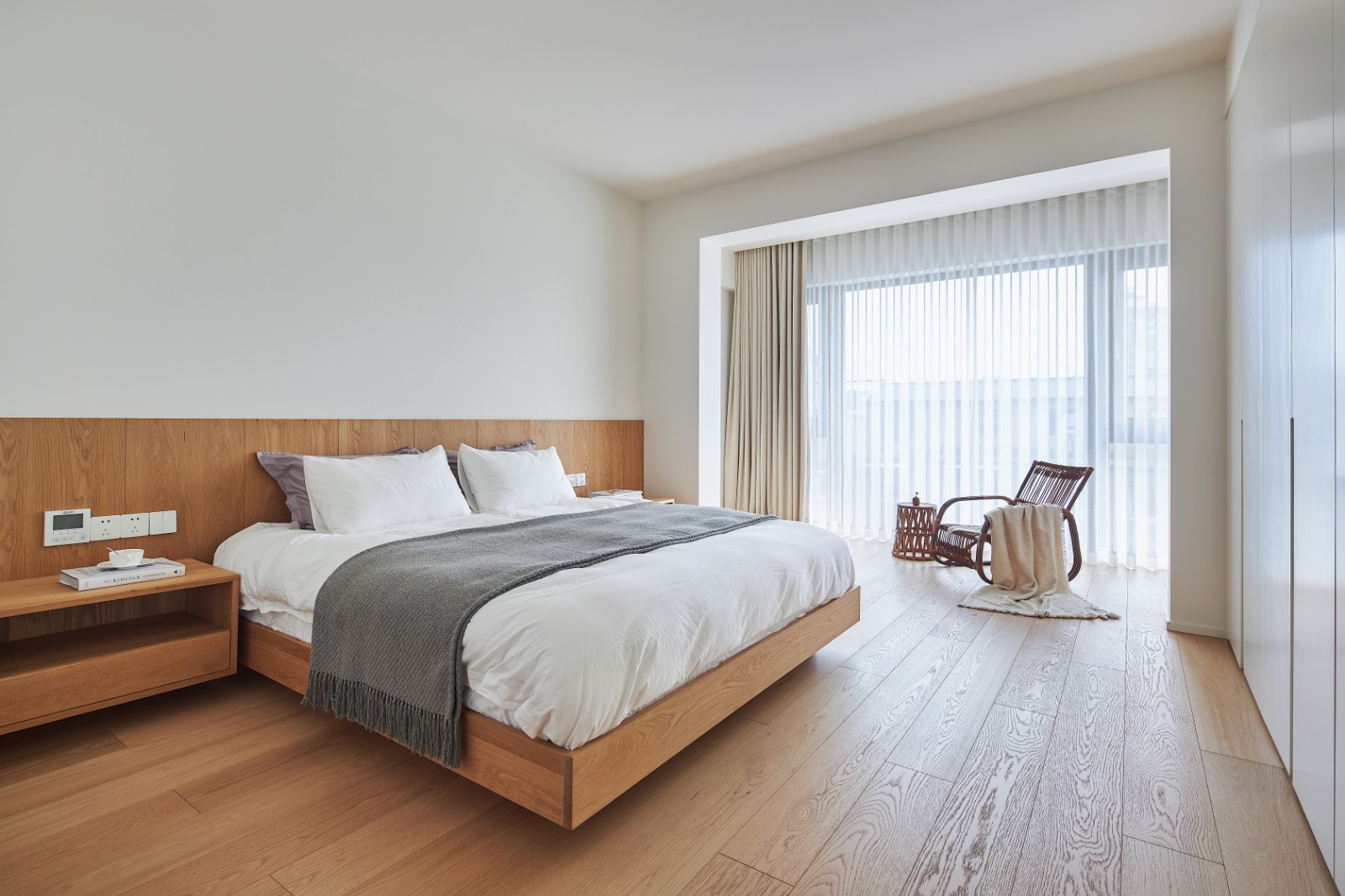 裝修案例日式簡約風(fēng)格室內(nèi)裝修效果圖-主臥 裝修案例日式簡約風(fēng)格室內(nèi)裝修效果圖-主臥