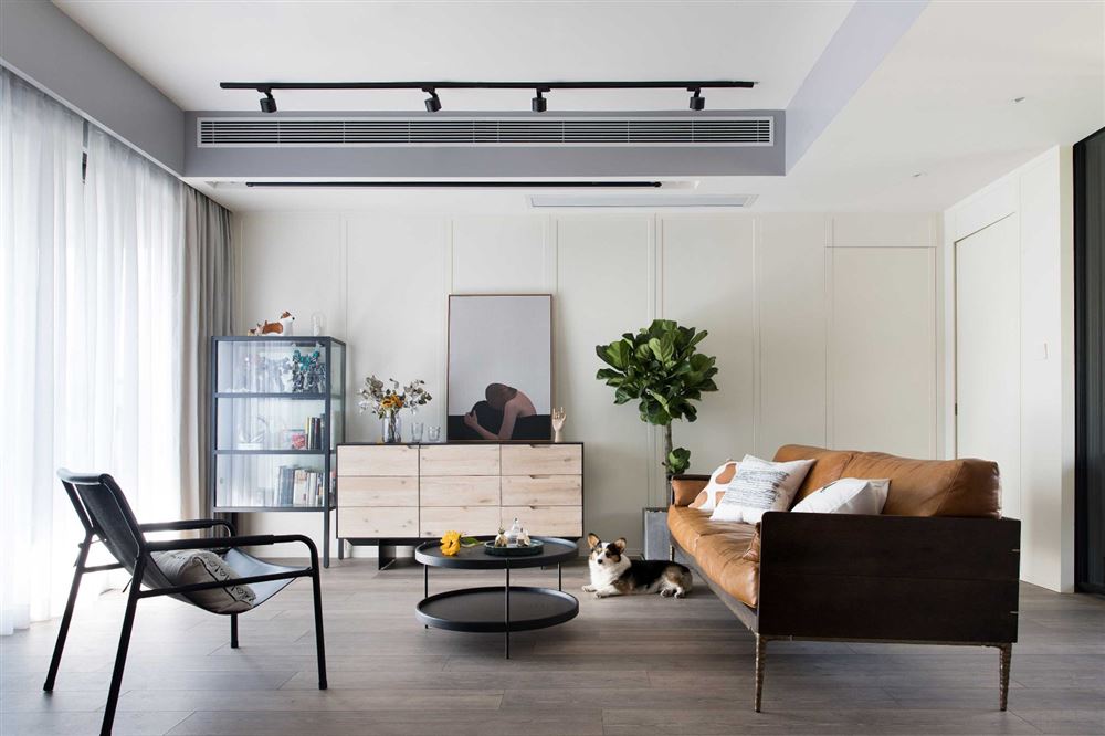 廣州市中海康城美式風(fēng)格三居室裝修案例