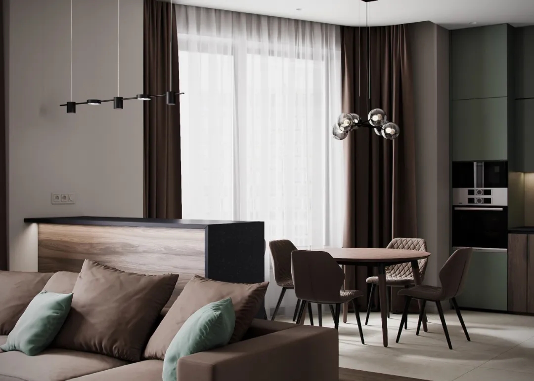 裝修案例現(xiàn)代簡約風(fēng)格室內(nèi)裝修效果圖-餐廳 裝修案例現(xiàn)代簡約風(fēng)格室內(nèi)裝修效果圖-餐廳