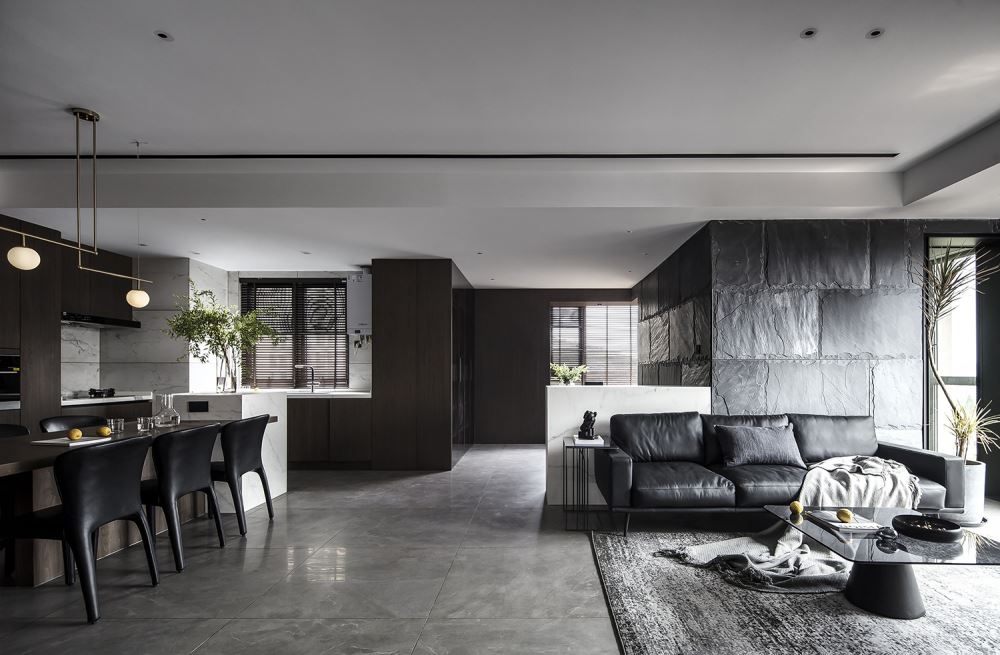 佛山市金茂綠島湖現(xiàn)代簡約風格四居室裝修案例