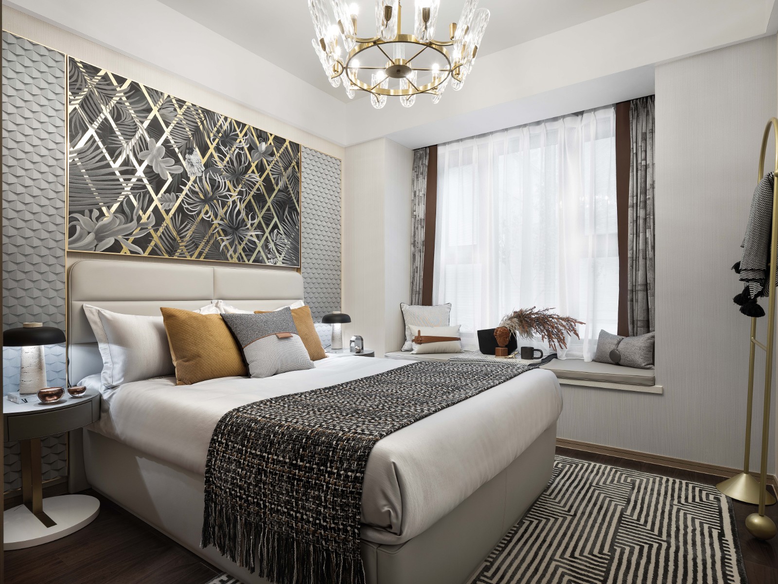 包豪斯風格室內(nèi)設(shè)計家裝案例-次臥 包豪斯風格室內(nèi)設(shè)計家裝案例-次臥