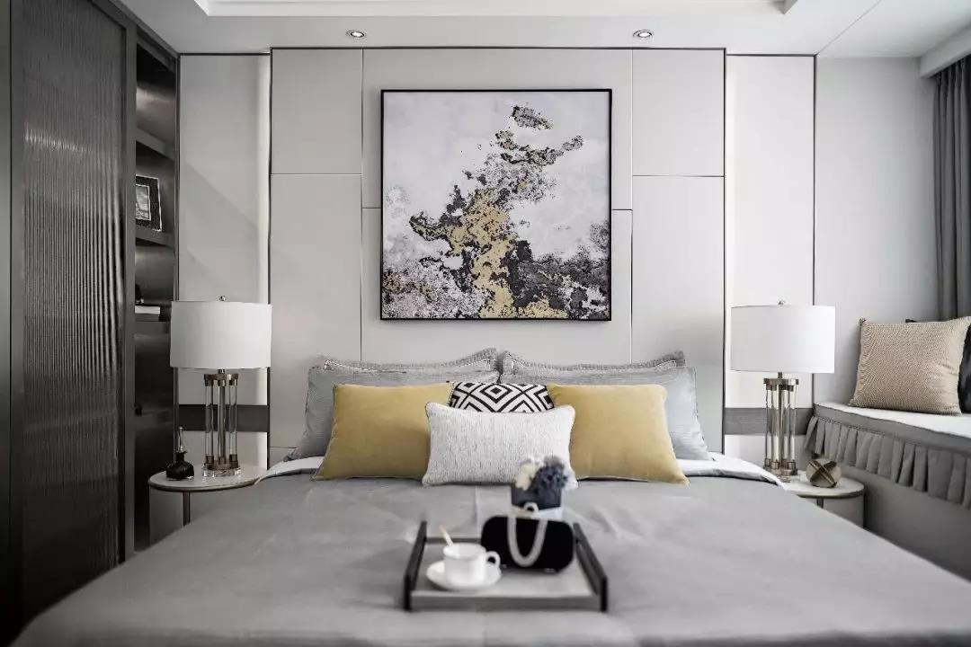 現(xiàn)代簡約風(fēng)格室內(nèi)設(shè)計(jì)家裝案例-臥室 現(xiàn)代簡約風(fēng)格室內(nèi)設(shè)計(jì)家裝案例-臥室