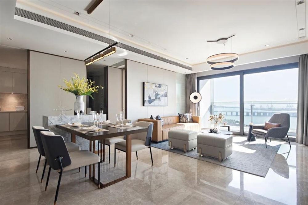 佛山市萬(wàn)科中駿金域西江歐式風(fēng)格三居室裝修案例