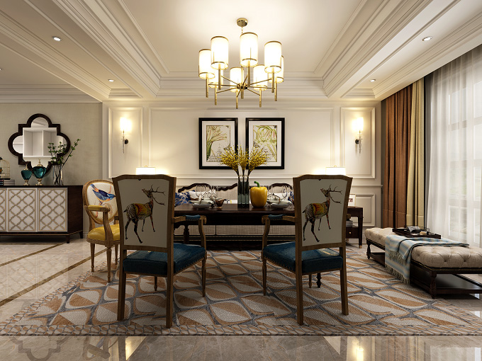 裝修公司簡美風(fēng)格室內(nèi)裝修效果圖-餐廳 裝修公司簡美風(fēng)格室內(nèi)裝修效果圖-餐廳