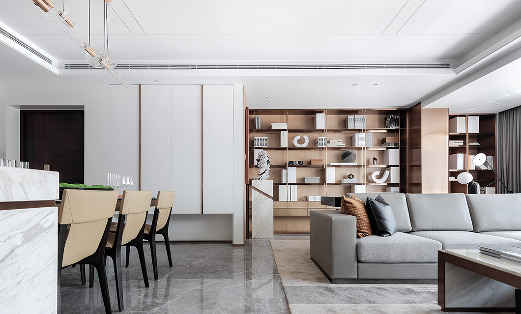 現代簡約風格室內設計家裝案例-客餐廳 現代簡約風格室內設計家裝案例-客餐廳