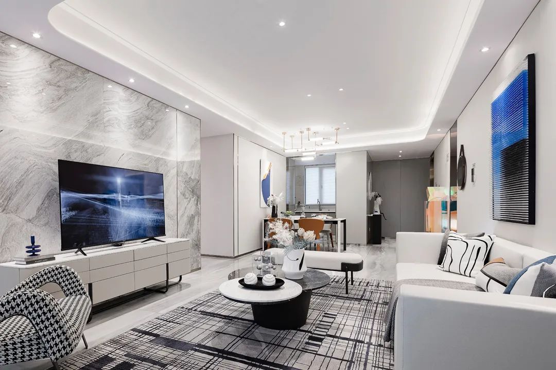 廣州市中山三路小區(qū)現(xiàn)代簡(jiǎn)約風(fēng)格三居室裝修案例