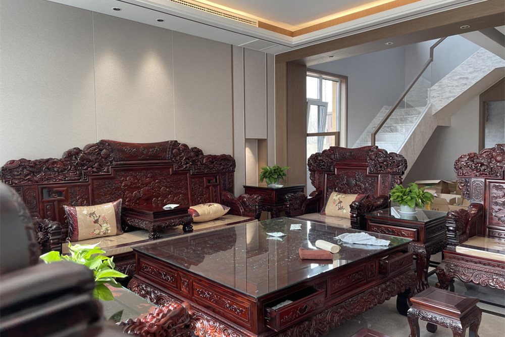 日照市華凱佳苑新中式風格復式裝修案例