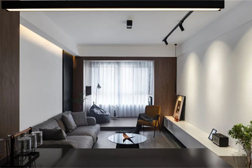 德陽市香港花園現(xiàn)代簡約風格三居室裝修案例