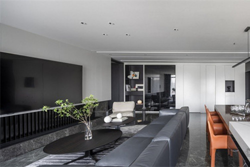 德陽市炳靈宮巷4號小區(qū)現(xiàn)代簡約風(fēng)格三居室裝修案例