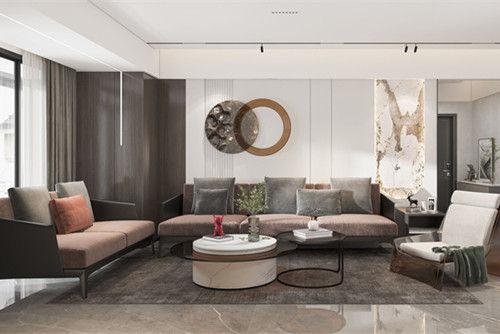 潮州市安居樓現(xiàn)代簡(jiǎn)約風(fēng)格三居室裝修案例