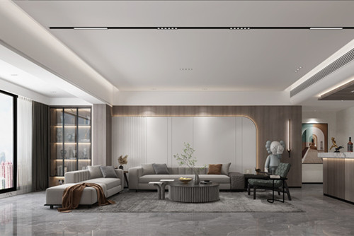 潮州市碧桂園·天璽灣(潮州)現(xiàn)代簡約風(fēng)格四居室裝修案例