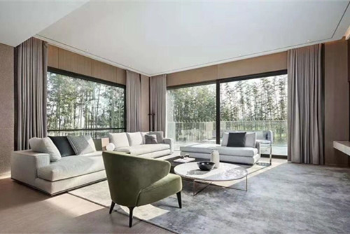 陽江市中集國際城五期現(xiàn)代簡約風(fēng)格三居室裝修案例