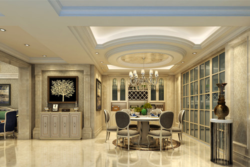 ?？?01-300平米歐式風格國際名城室內裝修設計案例