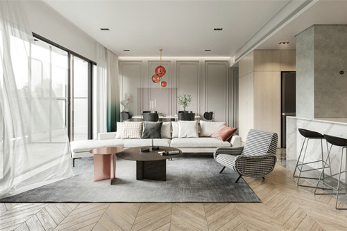 安順101-200平米輕奢風(fēng)格塔山廣場家裝設(shè)計(jì)效果圖