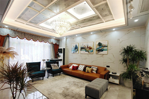 玉林201-300平米輕奢風格柏林苑裝修設(shè)計案例