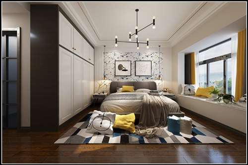 佛山市恒大山湖郡現(xiàn)代簡約風(fēng)格三居室裝修案例