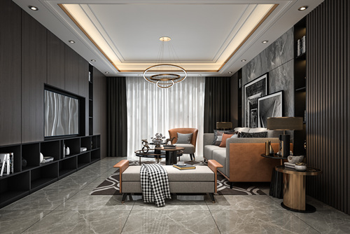 貴港市大龍城市廣場(chǎng)現(xiàn)代簡(jiǎn)約風(fēng)格三居室裝修案例