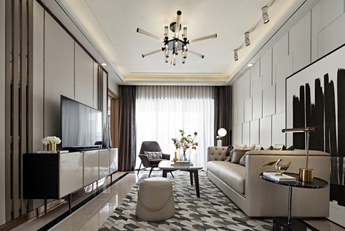 揭陽(yáng)市棉湖新城現(xiàn)代簡(jiǎn)約風(fēng)格三居室裝修案例