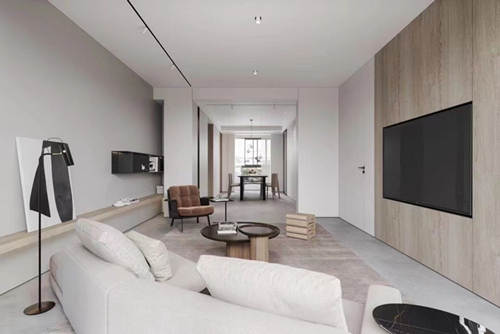 江門(mén)市富都新村現(xiàn)代簡(jiǎn)約風(fēng)格四居室裝修案例