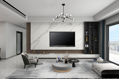 江門市君匯熙庭現(xiàn)代風(fēng)格復(fù)式裝修案例