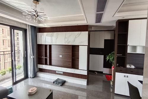 茂名市碧水灣現(xiàn)代簡約風格三居室裝修案例