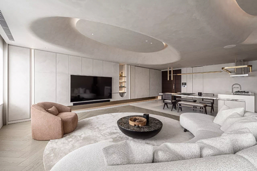 韶關市韶關碧桂園鳳凰城江山樾現(xiàn)代簡約風格復式裝修案例