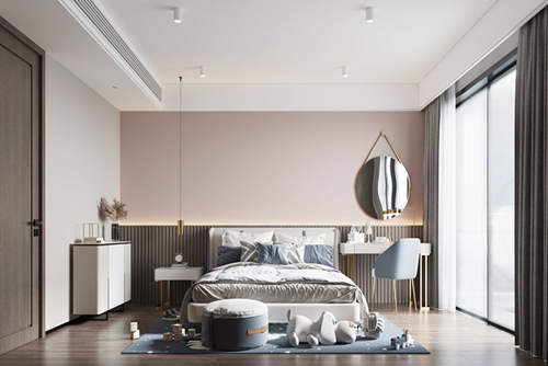 ?？谑袗廴A小區(qū)現(xiàn)代簡(jiǎn)約風(fēng)格別墅裝修案例