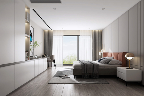 ?？谑谐尚啪霸番F(xiàn)代風(fēng)格三居室裝修案例