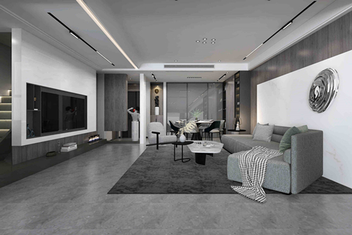 泉州市中駿·麗景府現(xiàn)代簡約風(fēng)格復(fù)式裝修案例