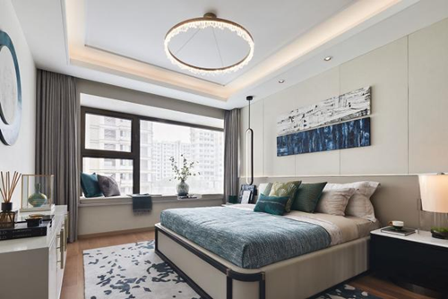 汕頭市威悅名苑新中式風(fēng)格四居室裝修案例