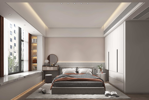 汕頭市譽海岸雅園現(xiàn)代風格三居室裝修案例