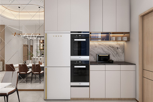 中山市保利天匯輕奢風(fēng)格四居室裝修案例