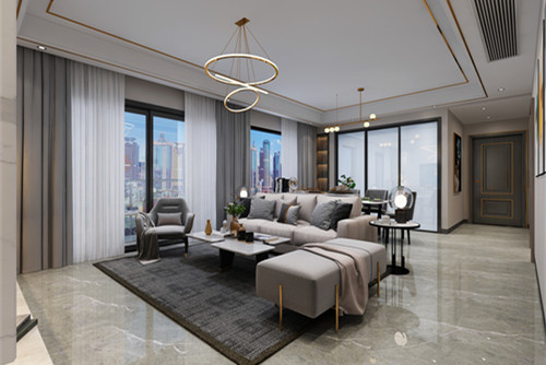 中山市錦盛恒富得現(xiàn)代簡約風(fēng)格三居室裝修案例