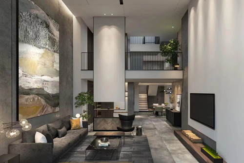 潮州市高厝寮自建房現(xiàn)代簡(jiǎn)約風(fēng)格別墅裝修案例