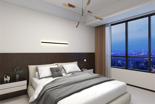 潮州市安盛花苑現(xiàn)代簡約風格四居室裝修案例