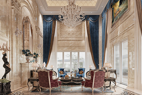 ?？谑腥趧?chuàng)無忌海歐式風格別墅裝修案例