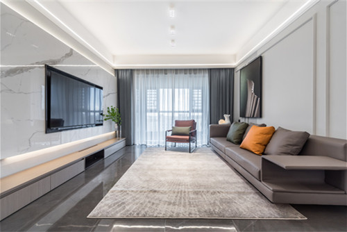 ?？谑谐尚啪霸番F(xiàn)代簡約風(fēng)格四居室裝修案例