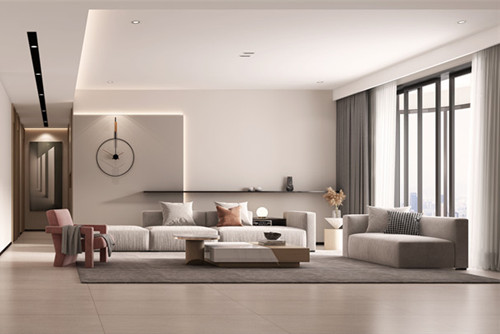 ?？谑卸飨樾鲁乾F(xiàn)代簡約風格三居室裝修案例