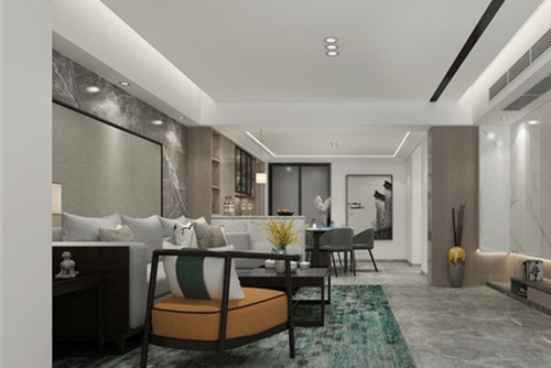 潮州市碧桂園·天璽灣(潮州)現(xiàn)代簡約風(fēng)格四居室裝修案例