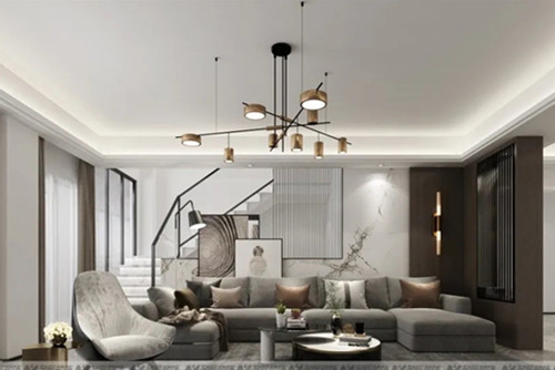 潮州市安居樓現(xiàn)代簡(jiǎn)約風(fēng)格四居室裝修案例